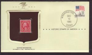 US George Washington Stamp Cover BIN