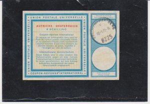 Austria 1972 Type C2  -- 6 Schilling - International Reply Coupon IRC Used