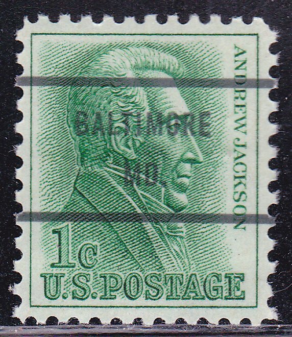 Precancel - Baltimore, MD PSS 1209-71 MH Bureau Issue