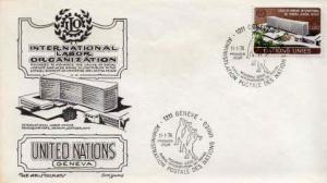 United Nations Geneva, First Day Cover