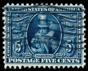 momen: US Stamps #330 Used XF