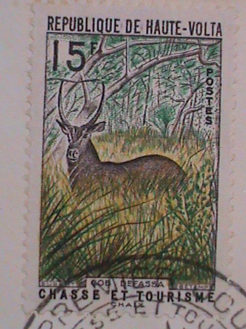 BURKINA FASO-1962-SC#97,102-CV87-ENDANGERED ANIMALS-MINT FDC-VF-63 YEARS OLD
