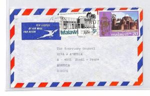 Africa MALAWI *Ndirande* Parish Cachet Air Cover MISSIONARY VEHICLES 1980 CA72