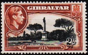 Gibraltar. 1938 2s S.G.128b Unmounted Mint