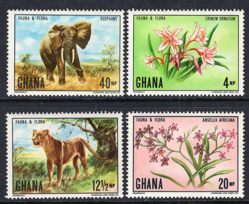 Ghana 402-405 MNH VF
