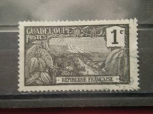 GUADELOUPE, 1905-27, used, 1c,  Scott 54