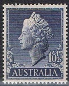 1955 Australia Scott 279 Queen Elizabeth II MLH