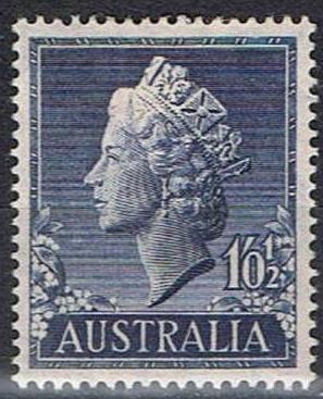 1955 Australia Scott 279 Queen Elizabeth II MLH