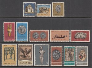 Cyprus 278-291 MNH VF