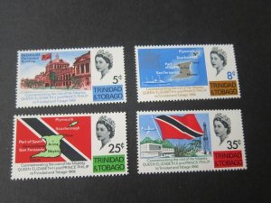 Trinidad & Tobago 1966 Sc 119-22 set MNH