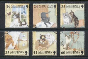 Alderney 1996 Domestic Cats FU