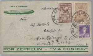 1934 Argentina Graf Zeppelin  LZ 127 Cover to Germany Condor