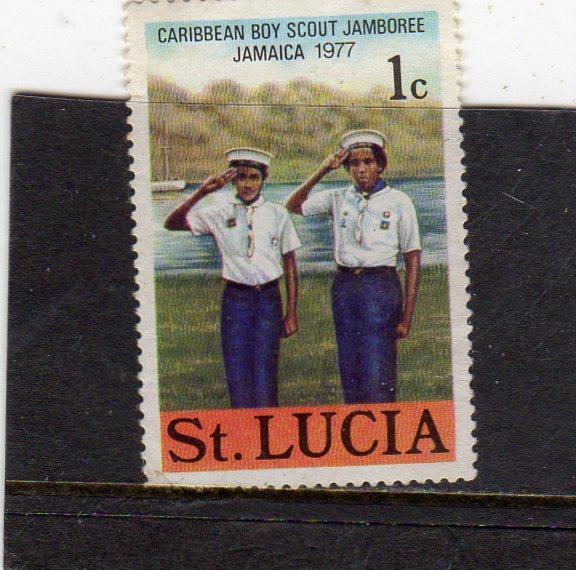 St Lucia  Scout Jamboree Used