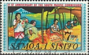 Samoa, #287 Used  From 1968