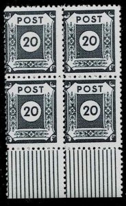 Germany 1945,Sc.#15N12 MNH Numerals, Michel#48 Fa, postmaster separations