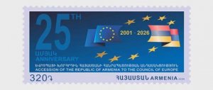 Armenia / Armenië - Postfris/MNH - Council of Europe 2026