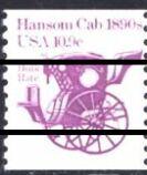 US Stamp #1904a - Hansom Cab Transportation Coil Precanceled