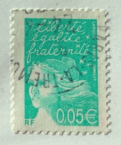 France 2002  Scott 2851 used - 0.05€,  Marianne