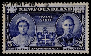 Newfoundland #249 KGVI & Queen Elizabeth Definitive Issue Used