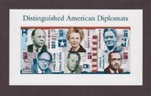 SCOTT 4076 DISTINGUISHED AMERICAN DIPLOMATS SHEET OF 6 MNH