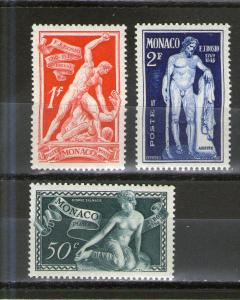 Monaco 209-211 MNH