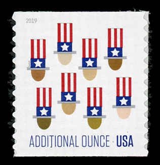USA 5341 Mint (NH) U.S. Flag Coil (Additional Ounce 24c)