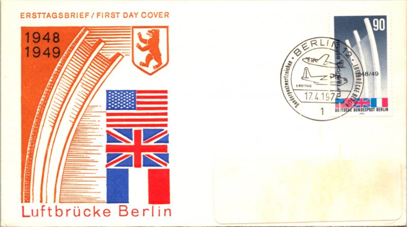 Germany Berlin, Worldwide First Day Cover