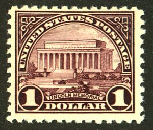 U.S. #571 MINT OG NH