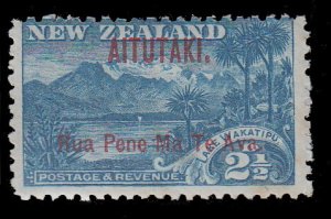 Aitutaki 3 MNH