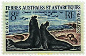 43392 MNH ANTARTIDA FRANCESA 1962 FAUNA