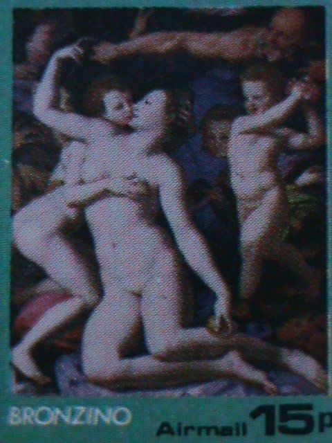 SCOTLAND-STAFFA-WORLD FAMOUS NUDE ART PAINTINGS MNH VERY FINE -EST.$14