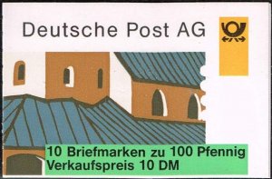 Germany 1996,Sc.#1934a used Booklet-Sights Frankfurt canceled