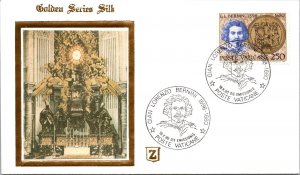 Vatican FDC 1980 - Gian Lorenzo Bernini - Golden Series - F30891