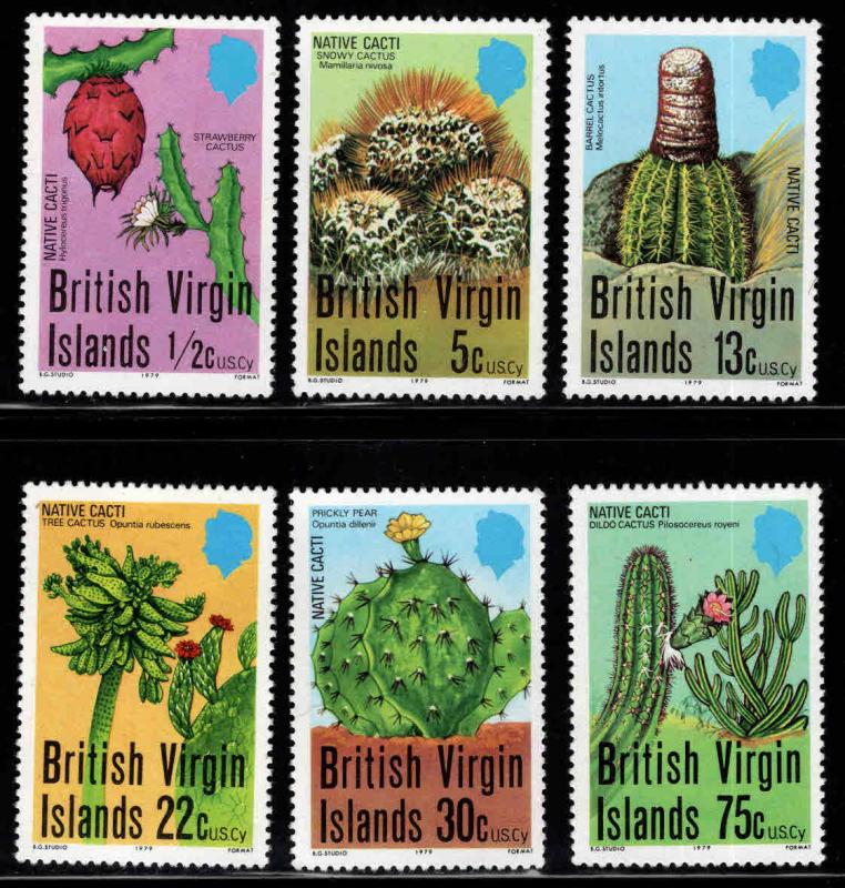 British Virgin Islands  Scott 350-355 MNH** set