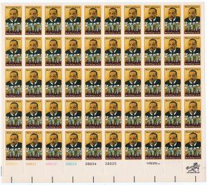 Scott #1771 Martin Luther King, Jr. (Black Heritage) Sheet of 50 Stamps - MNH