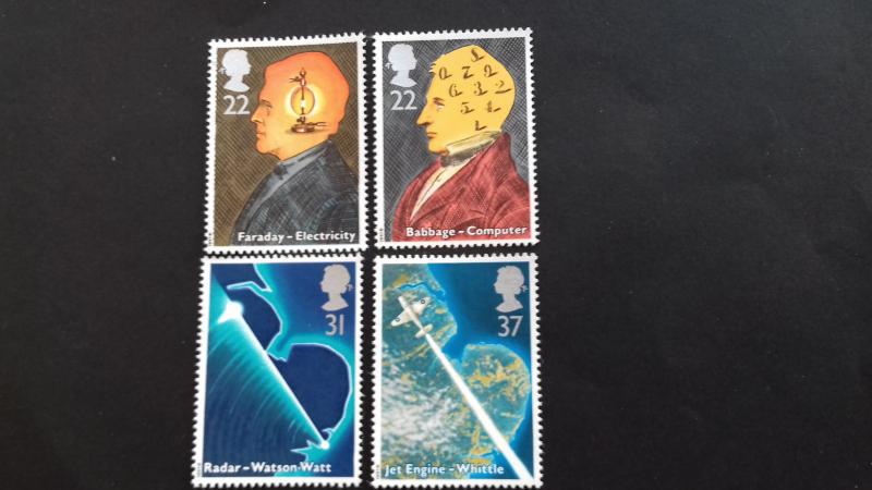 Great Britain 1991 Scientists Mint