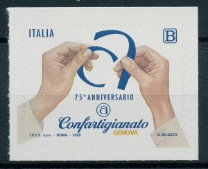 Italy 2020 MNH Stamps Confartigianato Genova 75 Years 1v S/A Set