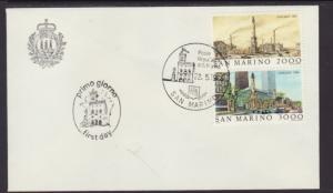 San Marino 1110-1111 Chicago U/A FDC