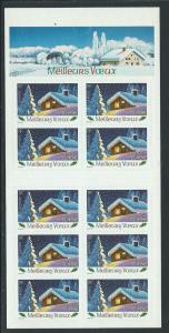 France 2920a 2002 Christmas S/A Booklet MNH