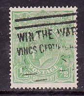 Australia-Sc#60- id10-used 1/2p KGV-1918-23--