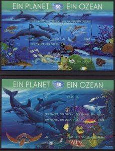 [HipG902] United Nations 2010 : Fish Good set 2 sheets very fine MNH
