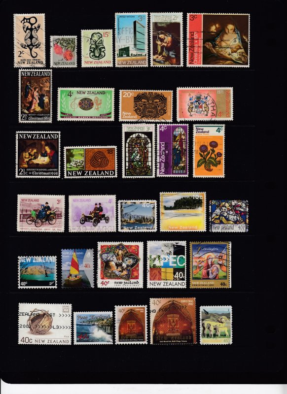 NEW ZEALAND COLLECTION - SCV Ignored - 5 cents each