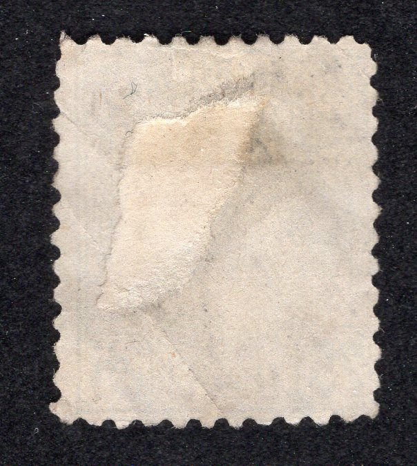 Romania 1880 25b blue Carol, Scott 74 used, value = $3.25