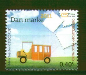 154 MONTENEGRO 2011 - Stamp Day - MNH(**) Set