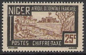 Niger #J15 Postage Due MH