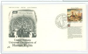 United Nations--New York 627 Unaddressed envelope with cachet