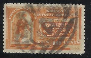 E3 10c Due Used VF Centering