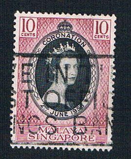 Singapore 27 Used Coronation Issue (BP22218)