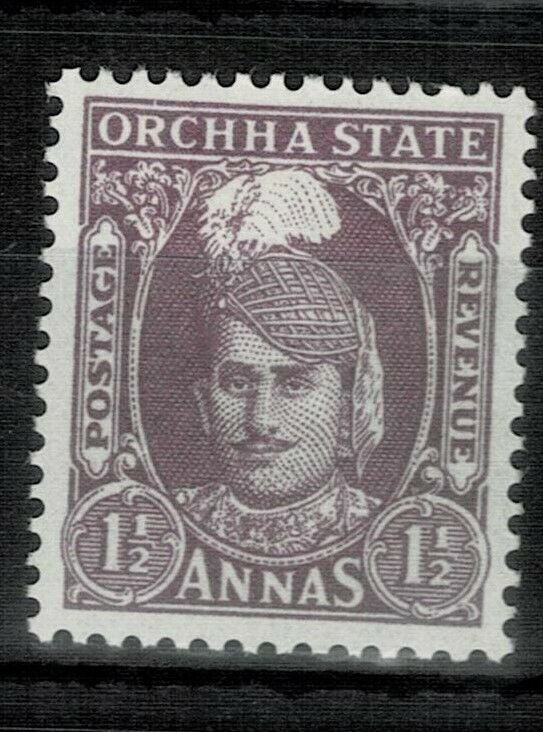 India  orcha  State sg no 36  fine mint  cv 8.50 gbp 