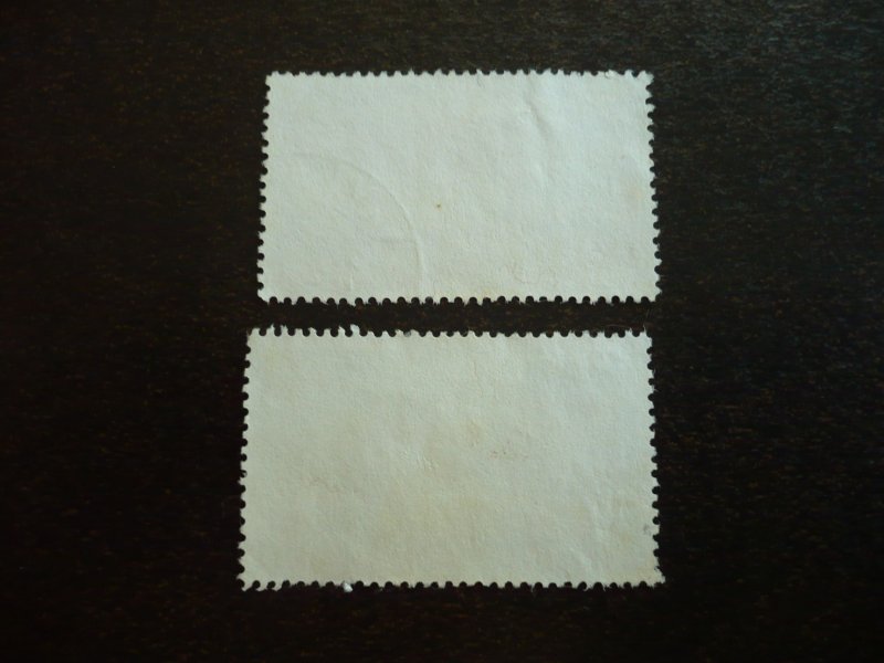 Stamps - Indonesia - Scott# 1112, 1114 - Used Part Set of 2 Stamps